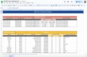 How to Create a Custom Rental Property Management Template in Google Sheets