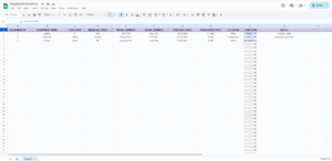 equipment inventory template google sheets