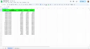 free automate recurring reports template for google sheets