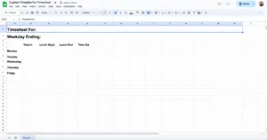 free custom templates for google sheet
