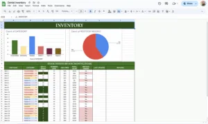 free dental inventory template for google sheets