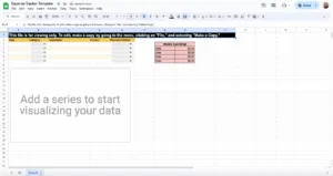free expense tracker template for google sheet