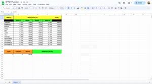 free offset function template for google sheets