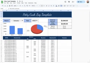 free petty cash template for google sheets