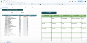 free receipt tracker template for google sheets